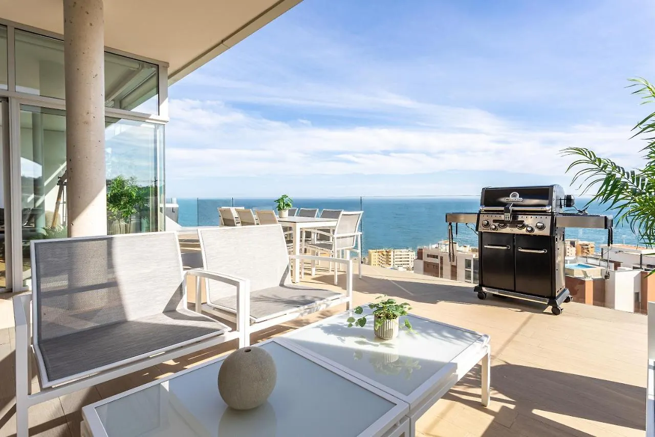 Ensuite Deluxe Jacuzzi & Parking Privado Fuengirola Apartman